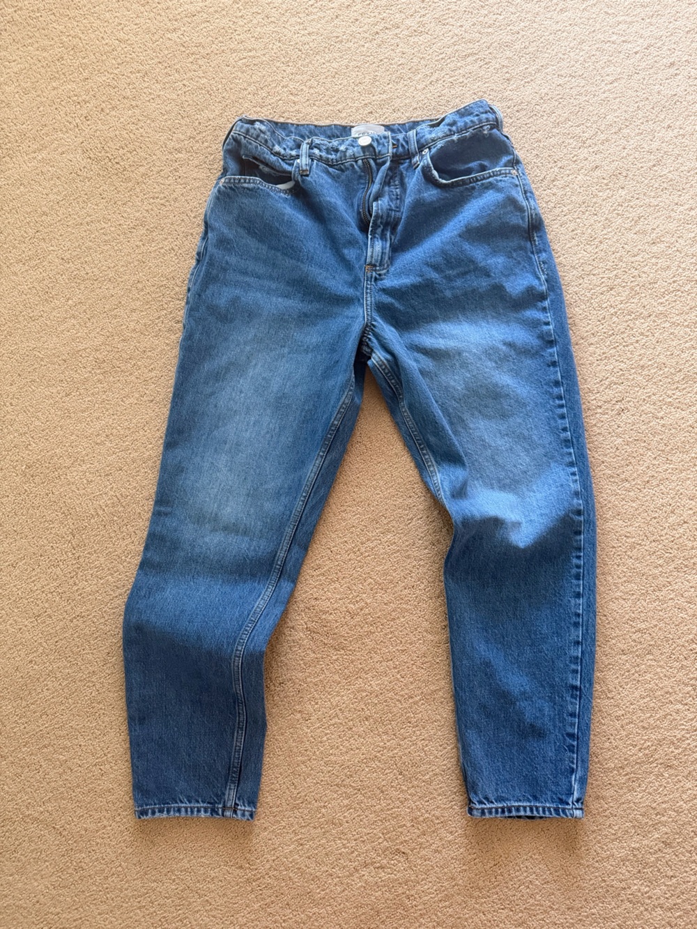 Frame Denim Medium Wash Blue Jeans